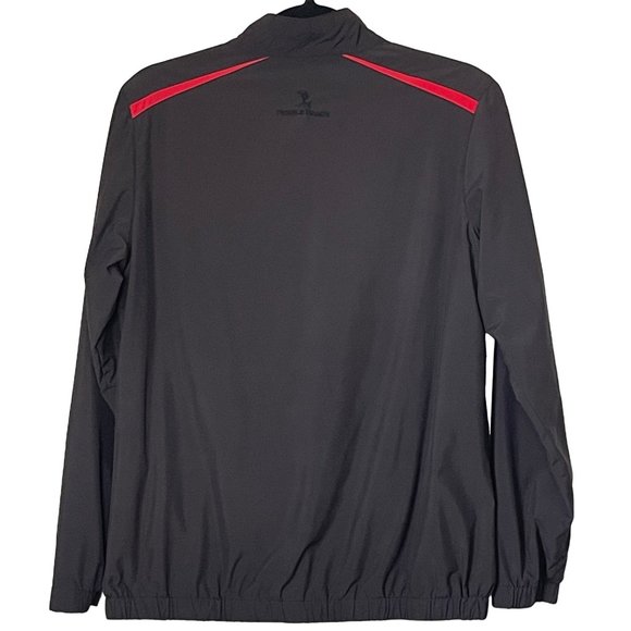 Pebble Beach Water and Wind Resistant Performance Full Zip Black Jacket Medium - Picture 2 of 6